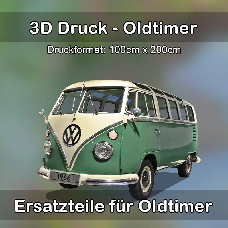 Großformat 3D Druck für Oldtimer Restauration in Blomberg 