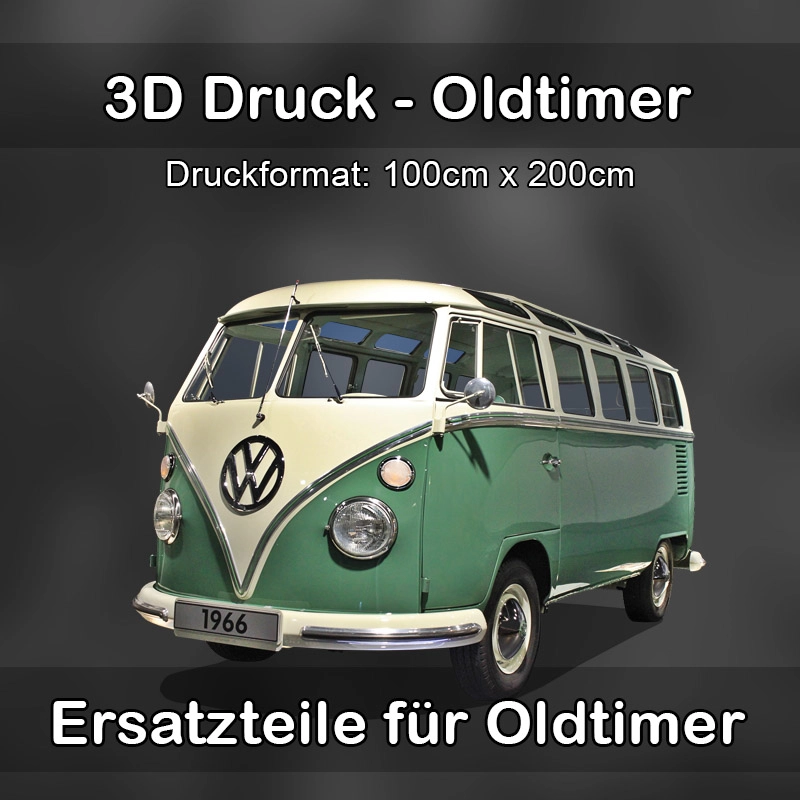 Großformat 3D Druck für Oldtimer Restauration in Blumberg 