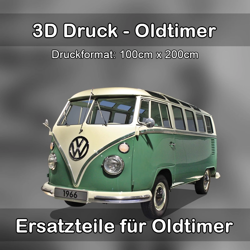 Großformat 3D Druck für Oldtimer Restauration in Bobingen 