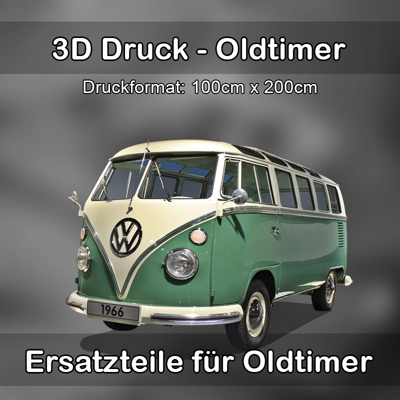 Großformat 3D Druck für Oldtimer Restauration in Bobritzsch-Hilbersdorf 