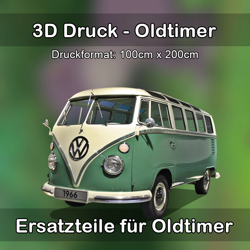 Großformat 3D Druck für Oldtimer Restauration in Bocholt 