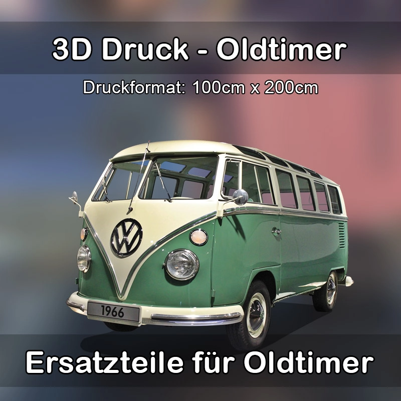 Großformat 3D Druck für Oldtimer Restauration in Bockhorn (Oberbayern) 