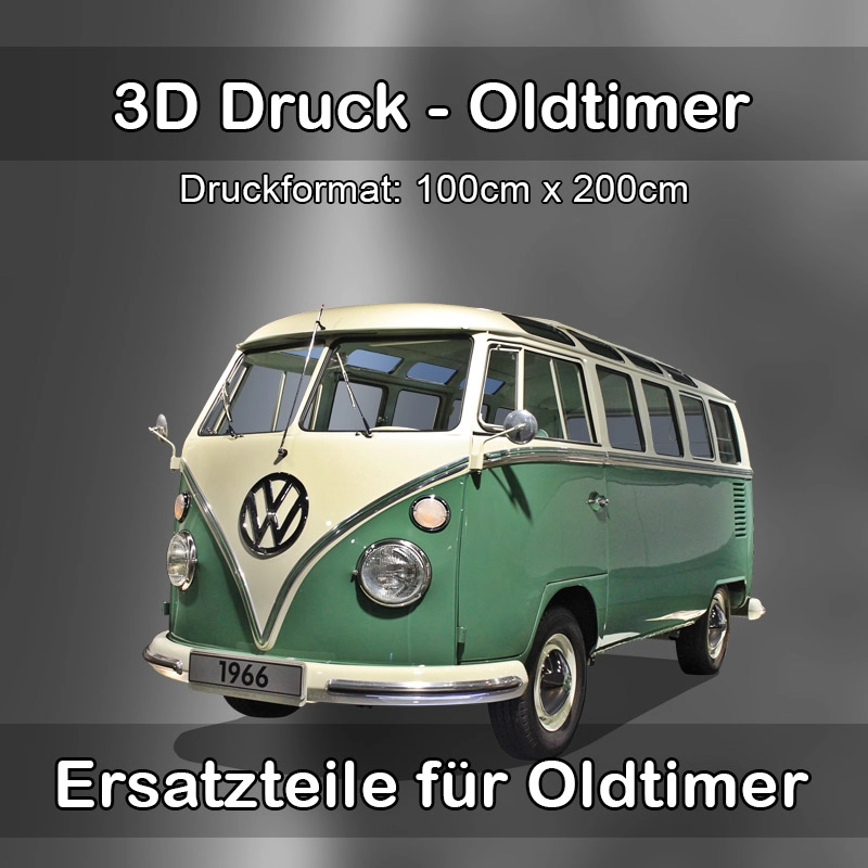 Großformat 3D Druck für Oldtimer Restauration in Bodelshausen 