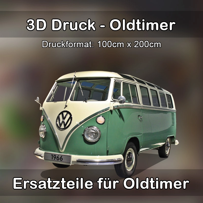 Großformat 3D Druck für Oldtimer Restauration in Bodenkirchen 
