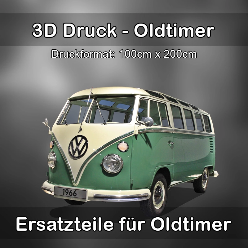 Großformat 3D Druck für Oldtimer Restauration in Bodman-Ludwigshafen 