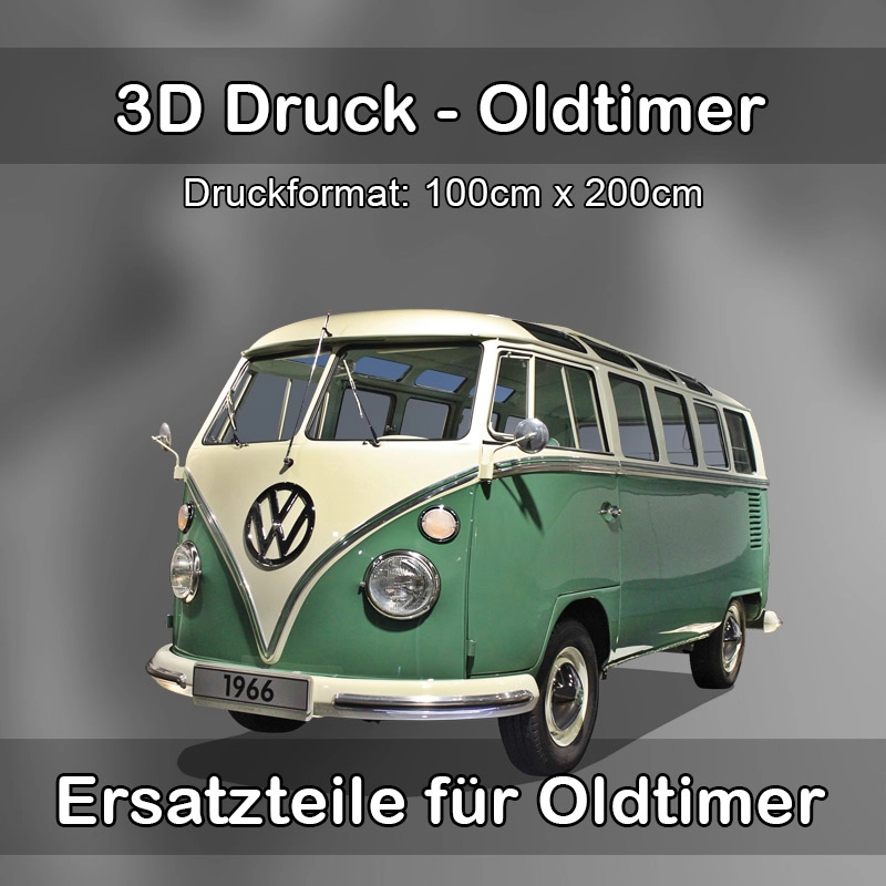 Großformat 3D Druck für Oldtimer Restauration in Böblingen 