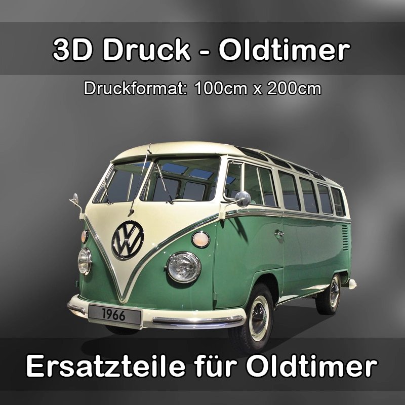 Großformat 3D Druck für Oldtimer Restauration in Böhlen (Sachsen) 