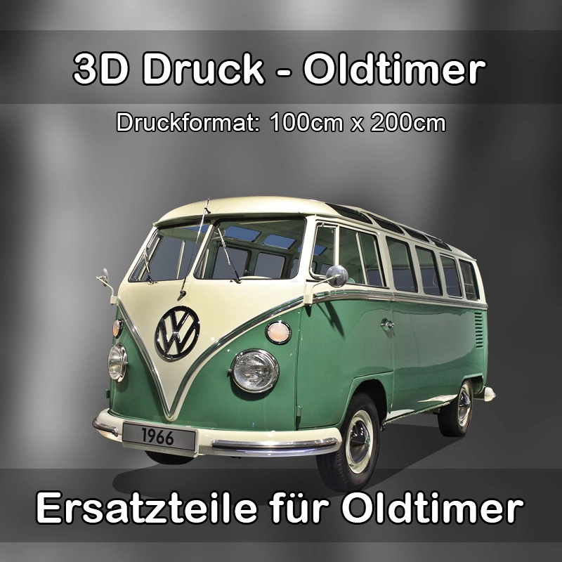 Großformat 3D Druck für Oldtimer Restauration in Bönningstedt 