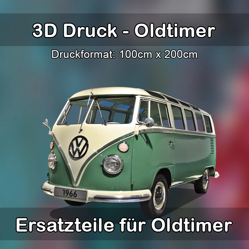 Großformat 3D Druck für Oldtimer Restauration in Bösingen 