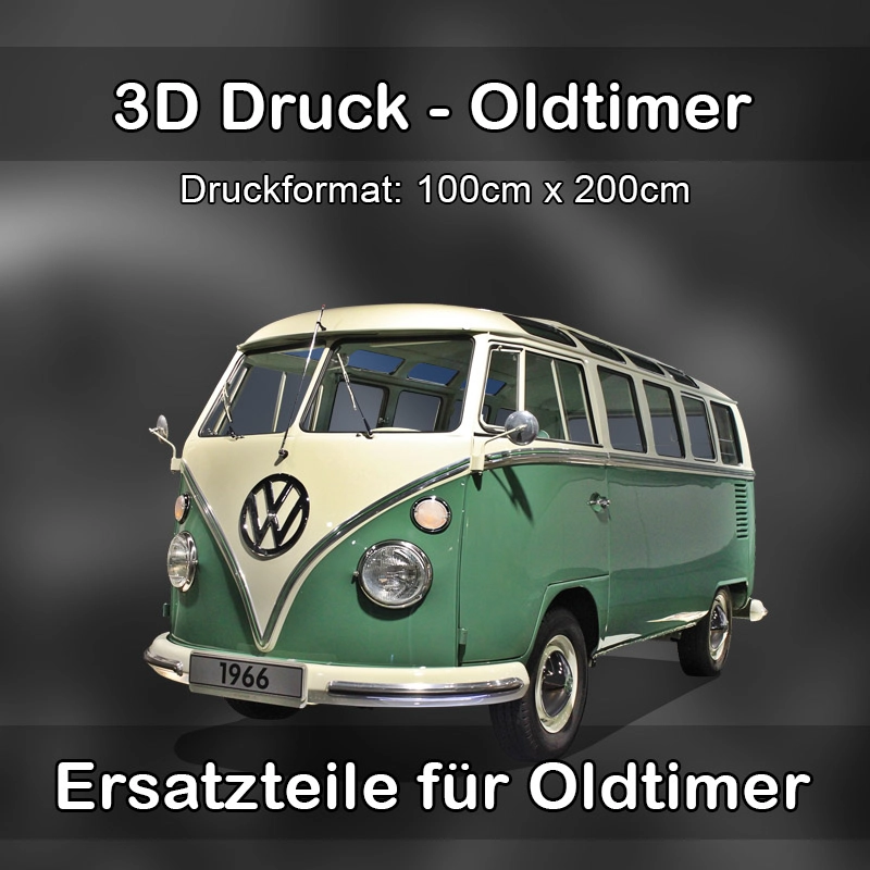 Großformat 3D Druck für Oldtimer Restauration in Bötzingen 