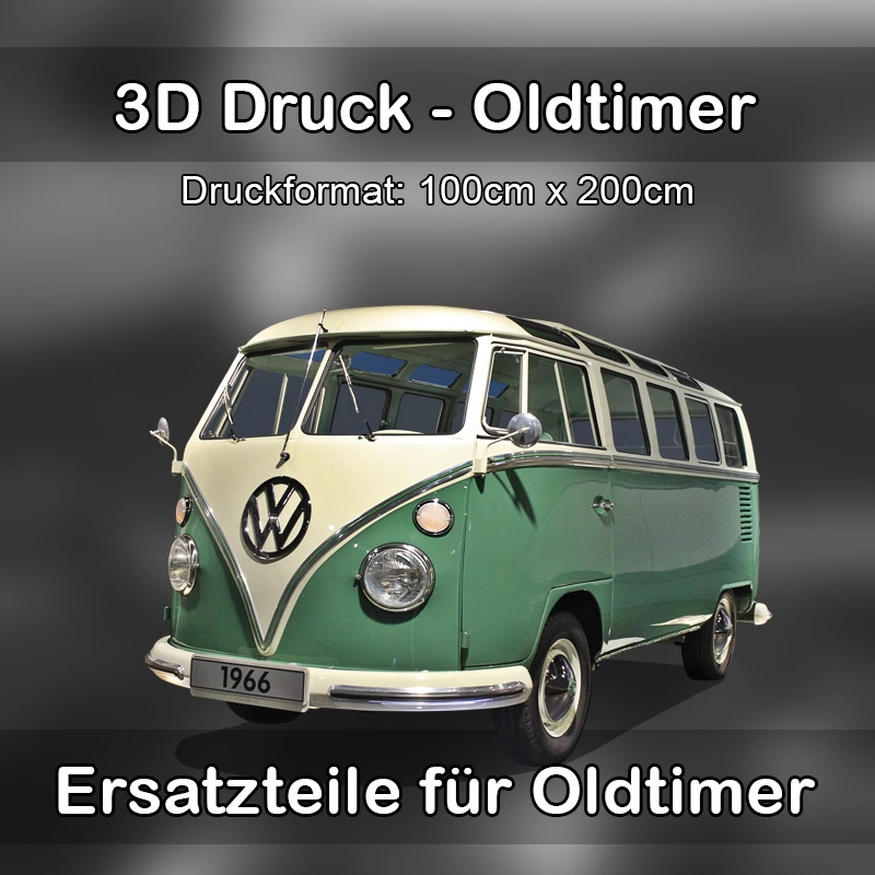 Großformat 3D Druck für Oldtimer Restauration in Bopfingen 