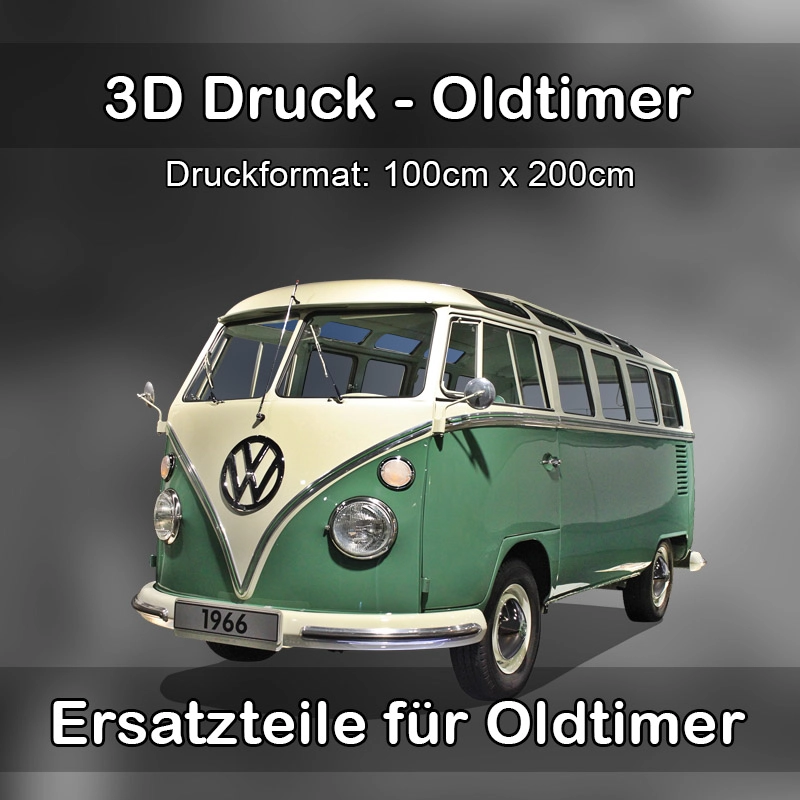 Großformat 3D Druck für Oldtimer Restauration in Borkum 
