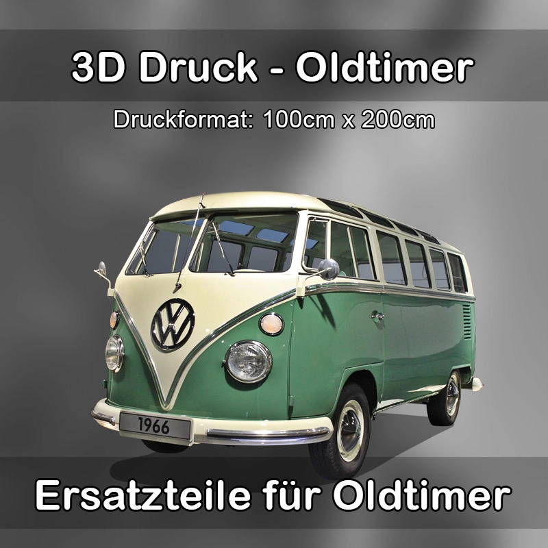Großformat 3D Druck für Oldtimer Restauration in Brackenheim 