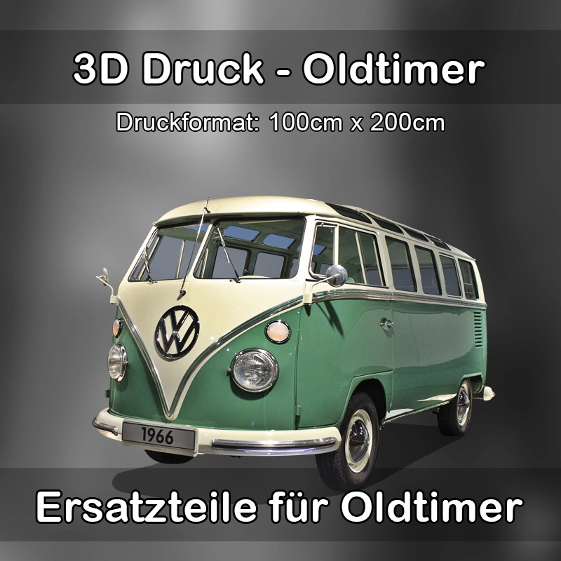 Großformat 3D Druck für Oldtimer Restauration in Bräunlingen 