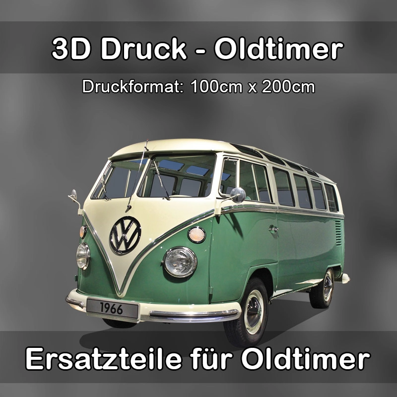Großformat 3D Druck für Oldtimer Restauration in Brannenburg 