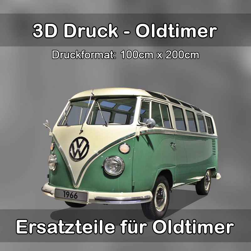 Großformat 3D Druck für Oldtimer Restauration in Braubach 