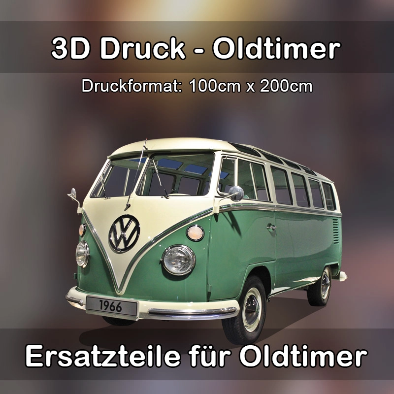 Großformat 3D Druck für Oldtimer Restauration in Braunsbedra 
