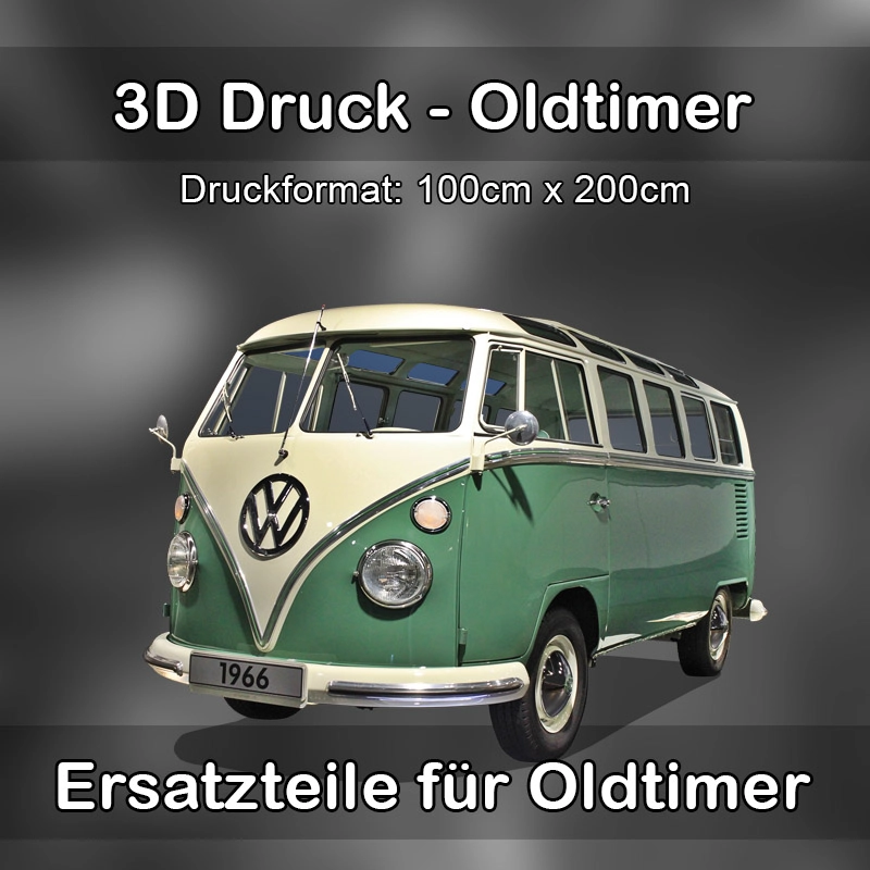 Großformat 3D Druck für Oldtimer Restauration in Braunschweig 