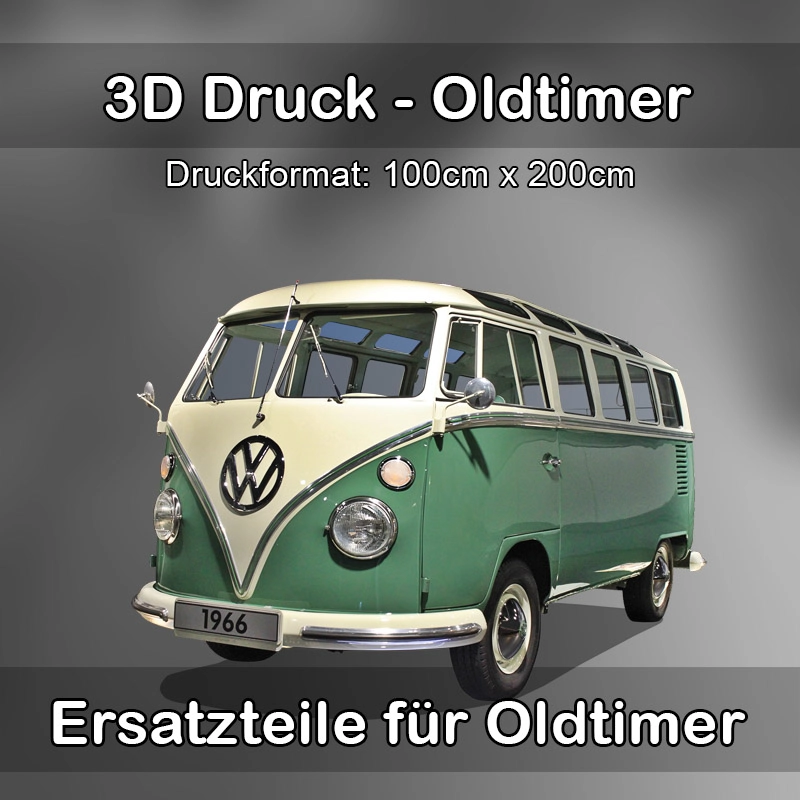 Großformat 3D Druck für Oldtimer Restauration in Breisach am Rhein 