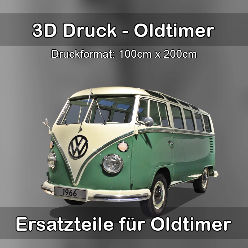 Großformat 3D Druck für Oldtimer Restauration in Bremervörde 