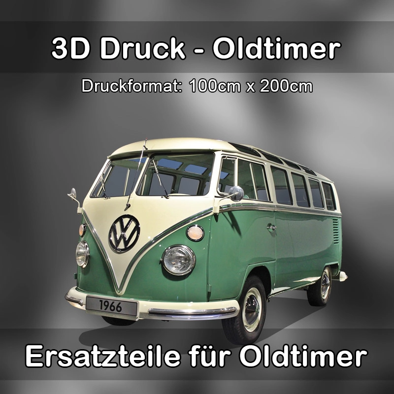 Großformat 3D Druck für Oldtimer Restauration in Brensbach 