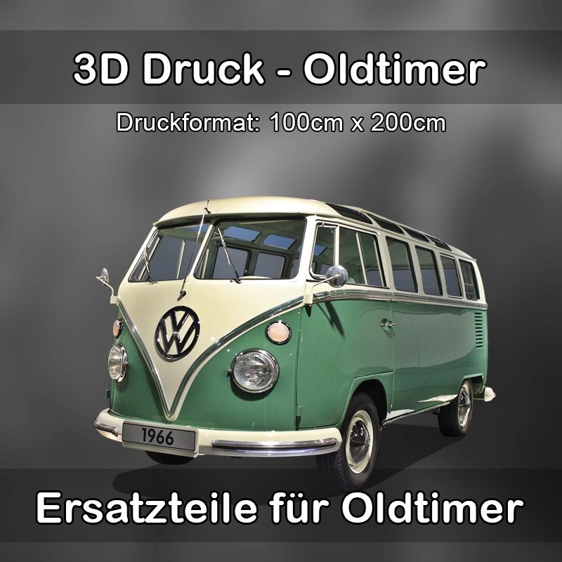 Großformat 3D Druck für Oldtimer Restauration in Bretten (Baden) 