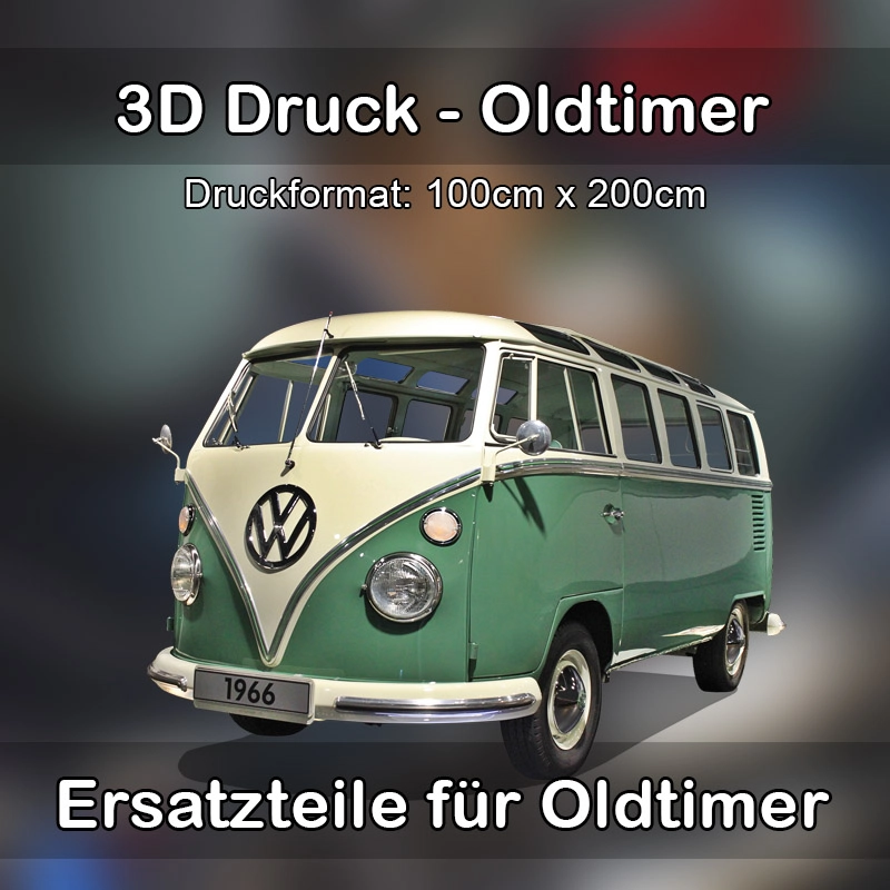 Großformat 3D Druck für Oldtimer Restauration in Bretzfeld 