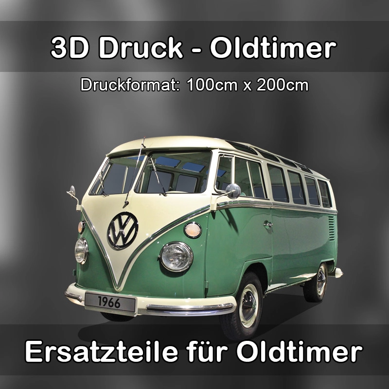 Großformat 3D Druck für Oldtimer Restauration in Brigachtal 