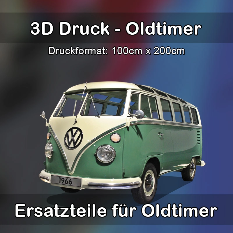 Großformat 3D Druck für Oldtimer Restauration in Bruchsal 
