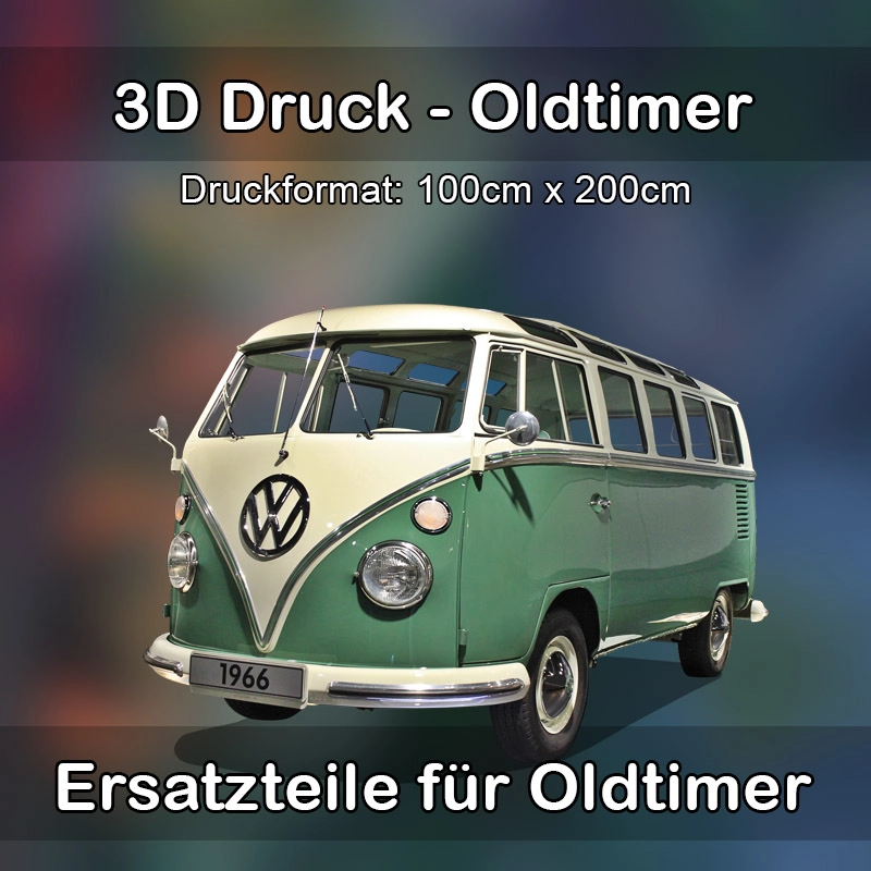 Großformat 3D Druck für Oldtimer Restauration in Bruck in der Oberpfalz 