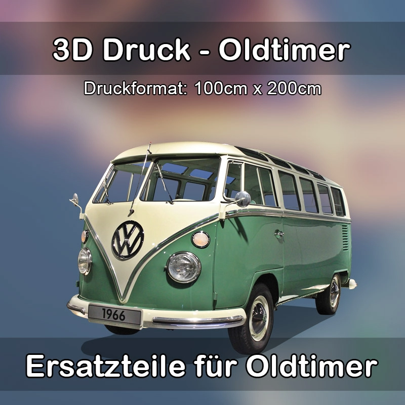 Großformat 3D Druck für Oldtimer Restauration in Bruckmühl 