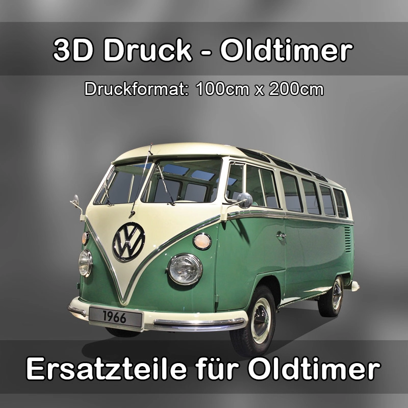Großformat 3D Druck für Oldtimer Restauration in Brück 