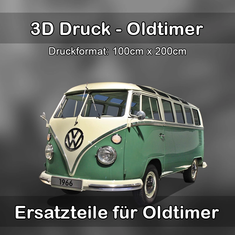 Großformat 3D Druck für Oldtimer Restauration in Brüggen (Niederrhein) 