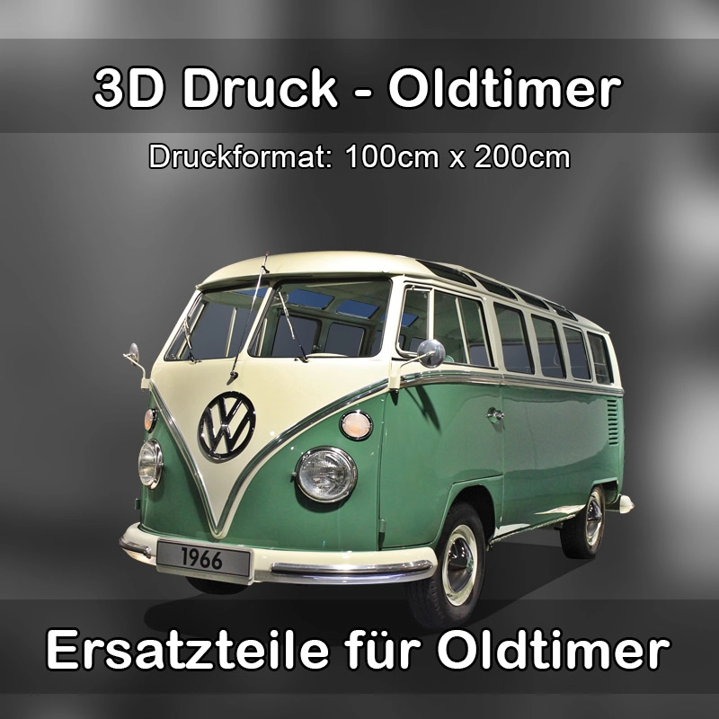 Großformat 3D Druck für Oldtimer Restauration in Brunsbüttel 