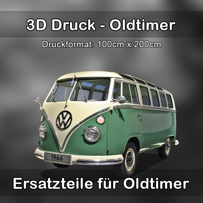 Großformat 3D Druck für Oldtimer Restauration in Bubenreuth 
