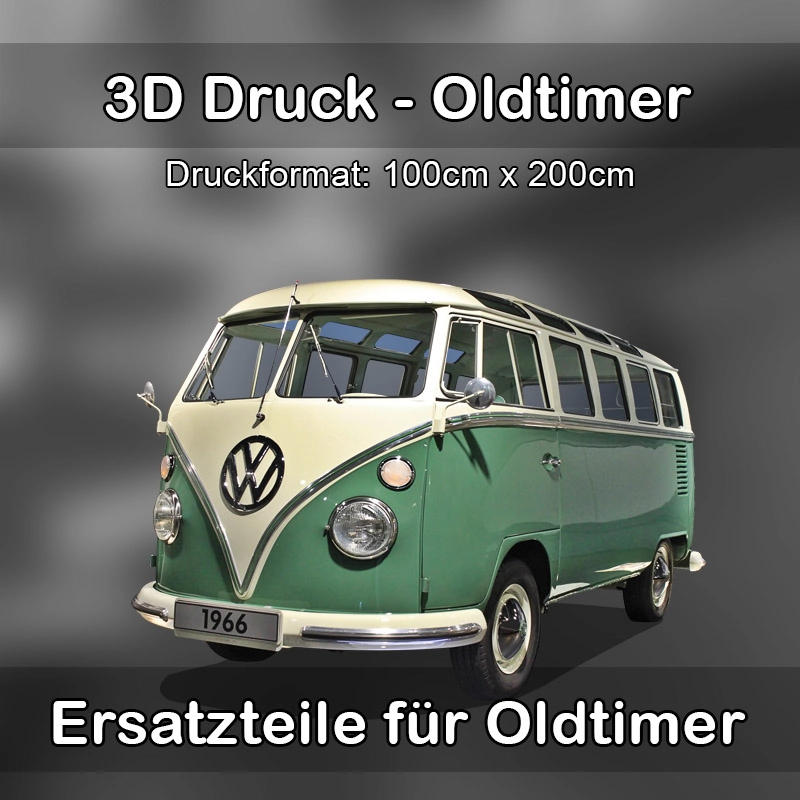 Großformat 3D Druck für Oldtimer Restauration in Buch am Erlbach 