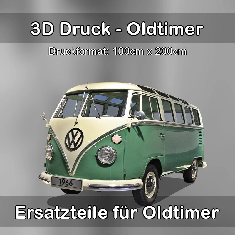 Großformat 3D Druck für Oldtimer Restauration in Buchenbach 