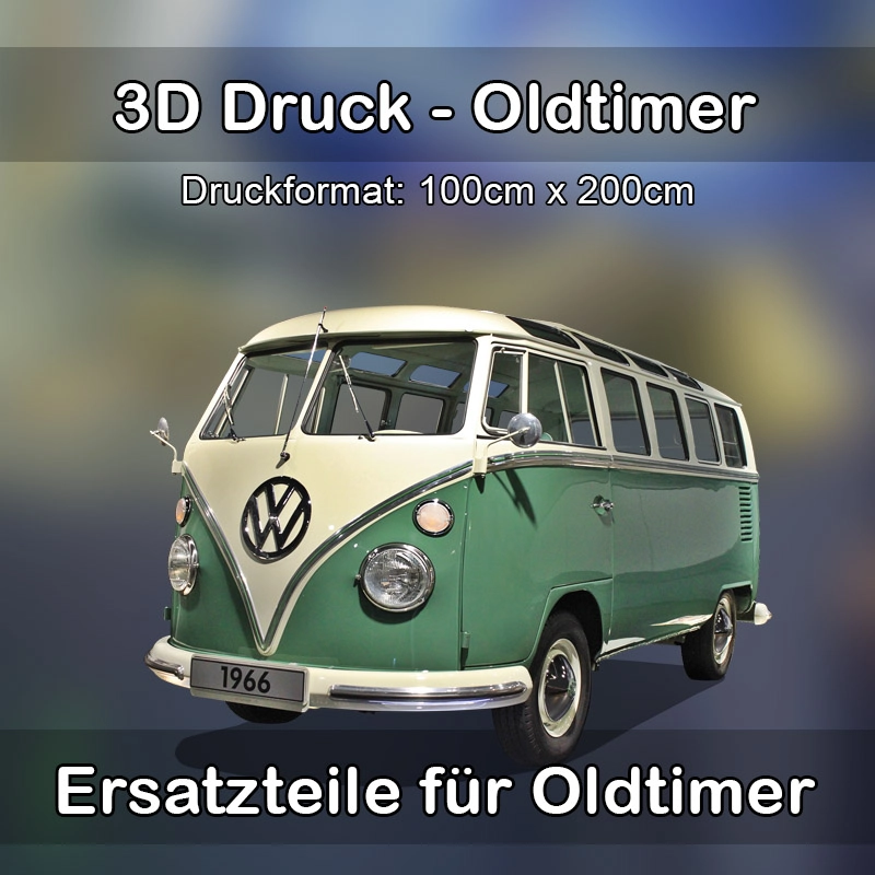 Großformat 3D Druck für Oldtimer Restauration in Buchenberg 