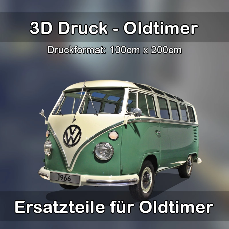 Großformat 3D Druck für Oldtimer Restauration in Buchloe 