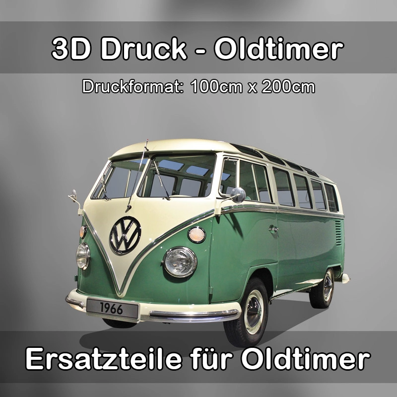 Großformat 3D Druck für Oldtimer Restauration in Büchenbach 