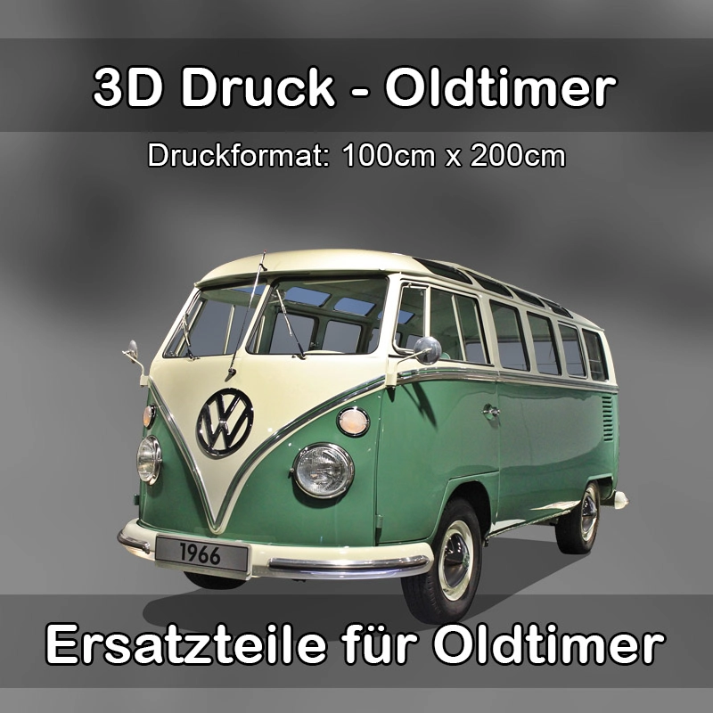 Großformat 3D Druck für Oldtimer Restauration in Bückeburg 
