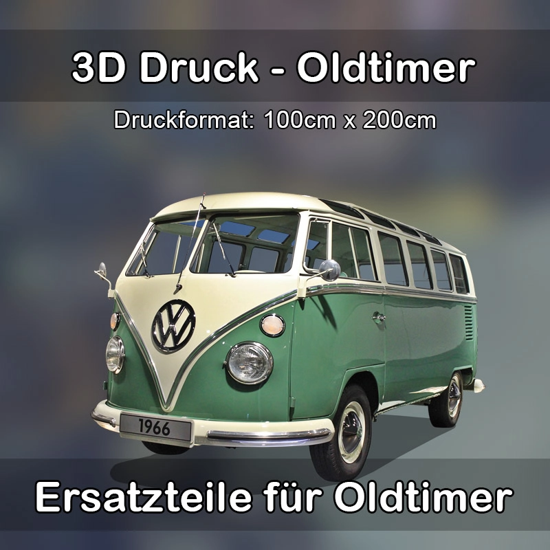 Großformat 3D Druck für Oldtimer Restauration in Bühlertal 