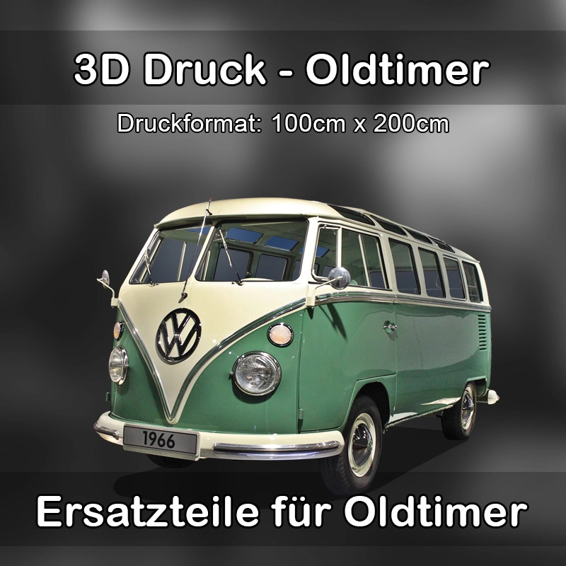 Großformat 3D Druck für Oldtimer Restauration in Bühlertann 