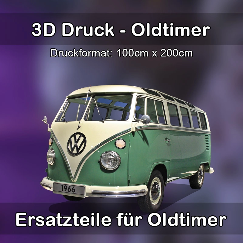 Großformat 3D Druck für Oldtimer Restauration in Bünde 