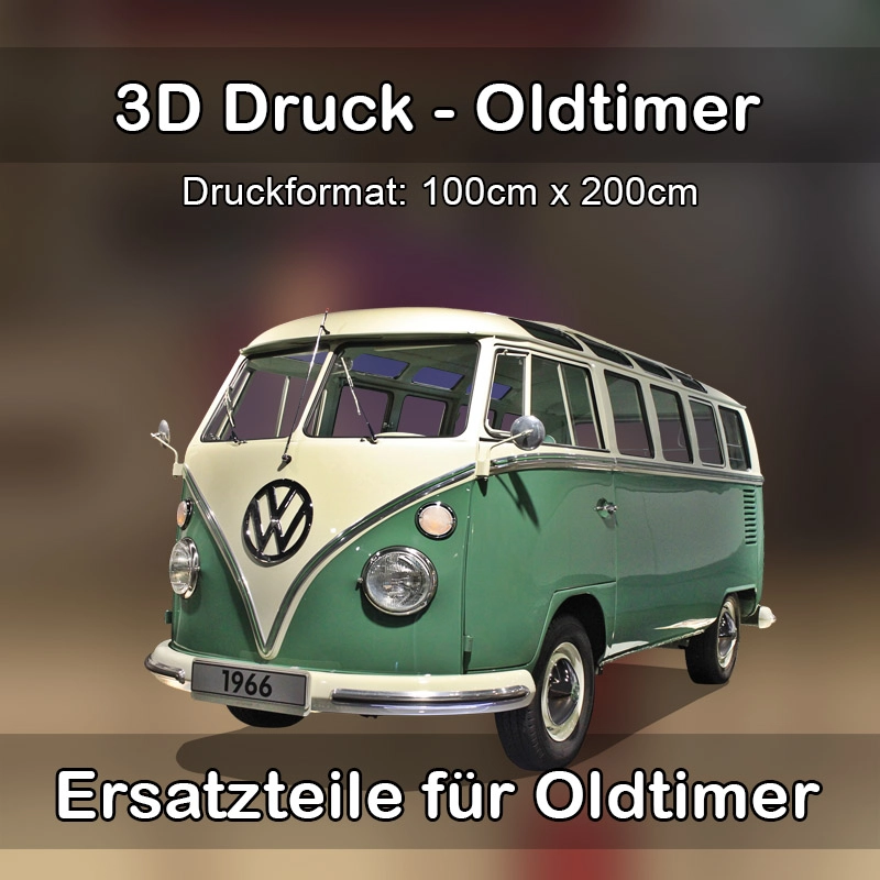 Großformat 3D Druck für Oldtimer Restauration in Bürgel 