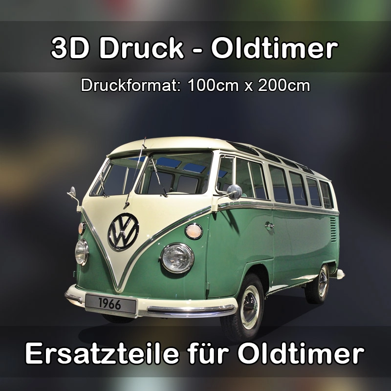Großformat 3D Druck für Oldtimer Restauration in Bürgstadt 