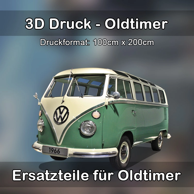 Großformat 3D Druck für Oldtimer Restauration in Bürstadt 
