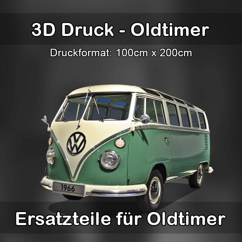 Großformat 3D Druck für Oldtimer Restauration in Büsum 