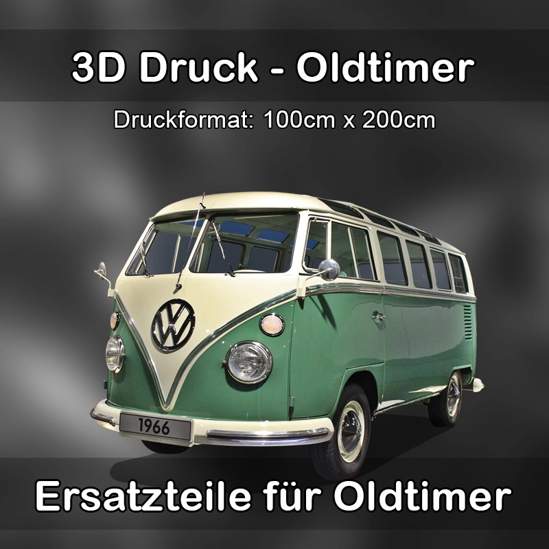 Großformat 3D Druck für Oldtimer Restauration in Bützow 