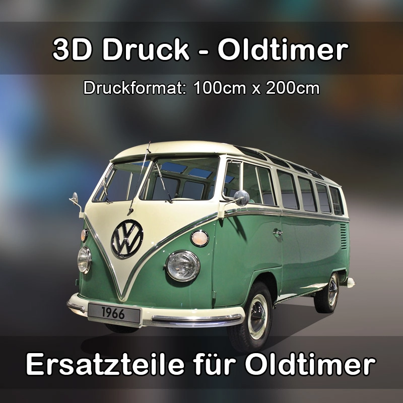 Großformat 3D Druck für Oldtimer Restauration in Burg-Dithmarschen 